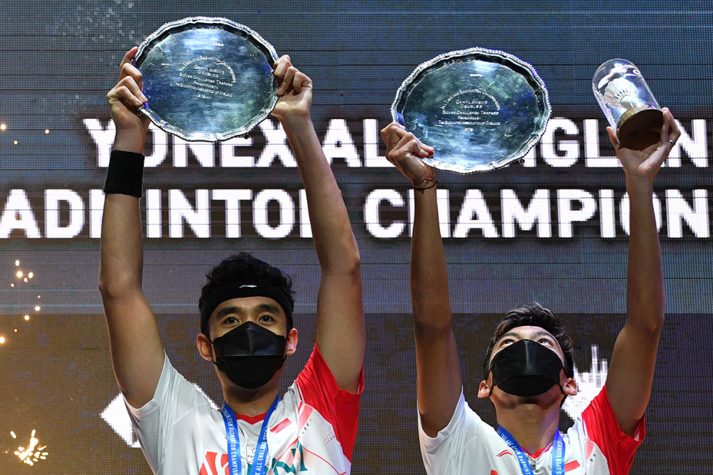 Bagi Bagas/Fikri, ini menjadi kemenangan perdana di ajang All England perdananya.
