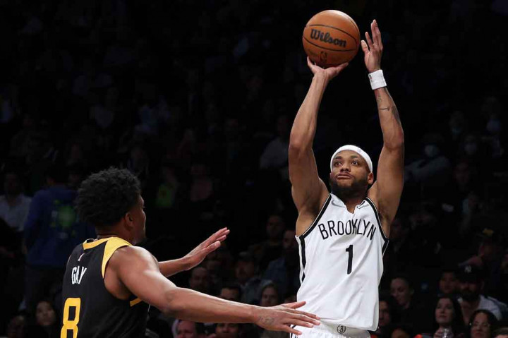 Bruce Brown menambahkan 22 poin, Nic Claxton memperoleh 15 poin, dan Patty Mills menyumbang 13 poin dari bangku cadangan demi membantu Nets menang dua gim beruntun sekaligus mencatatkan enam kemenangan dalam tujuh gim terakhir mereka.