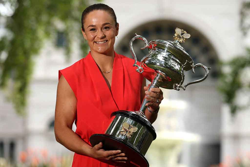 Barty mengumumkan keputusannya tersebut hanya beberapa minggu setelah menjadi juara Australia Terbuka, sekaligus mengakhiri penantian 44 tahun negara tuan rumah menjuarai nomor tunggal.