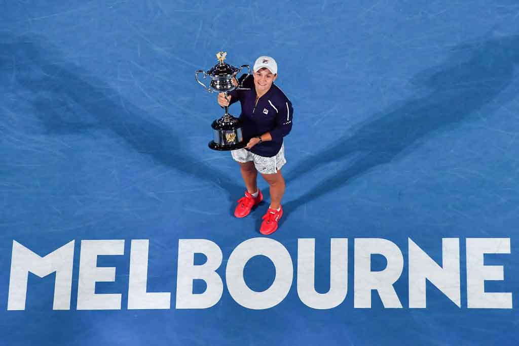 Barty telah menjadi petenis nomor satu dunia selama lebih dari dua tahun dan pensiun setelah memenangi tiga gelar tunggal Grand Slam -- Prancis Terbuka pada 2019, Wimbledon pada 2021 dan Australia Terbuka tahun ini.