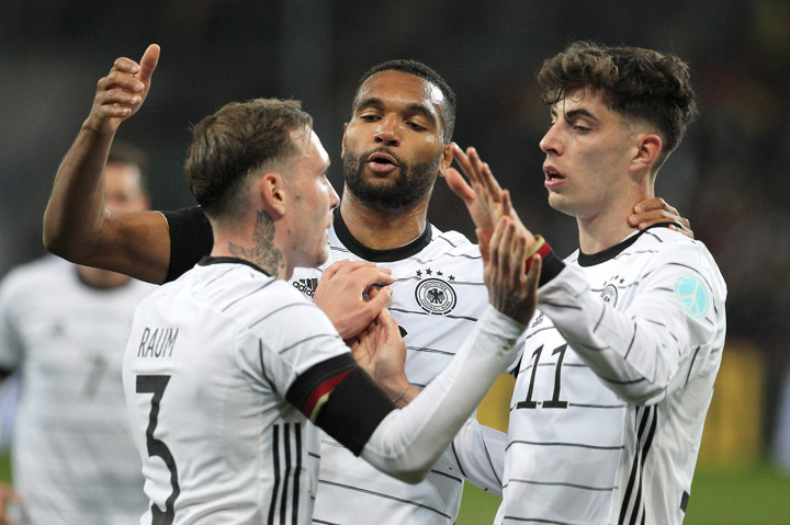 Timnas Jerman mengalahkan Israel dalam laga uji coba di Stadion Rhein-Neckar Arena, Minggu, 27 Maret 2022, dini hari waktu Indonesia.