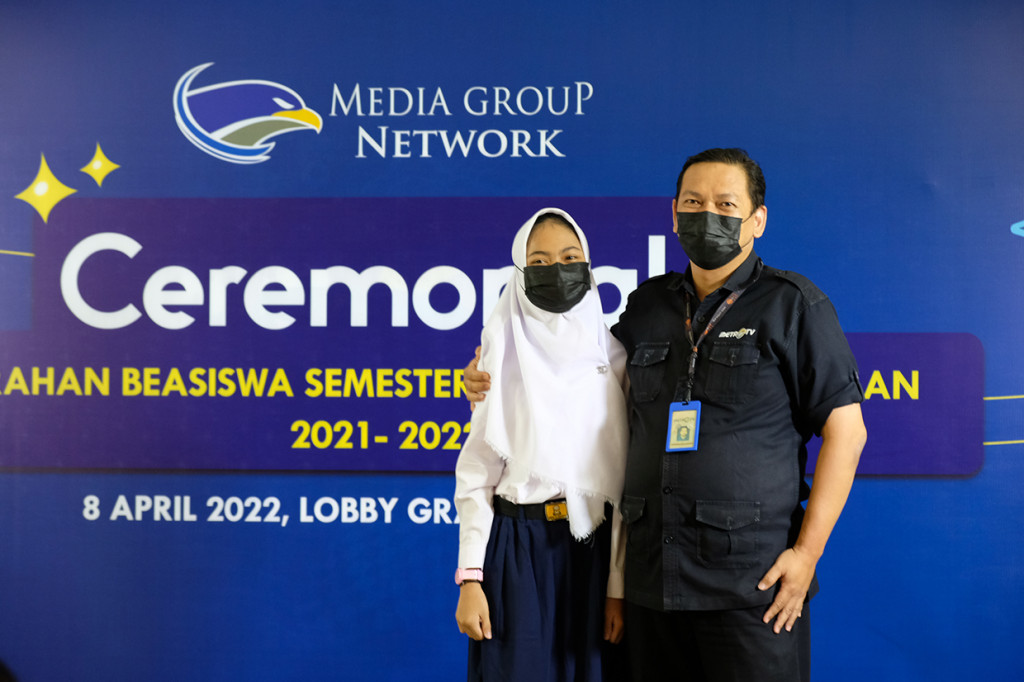 Sebelumnya terdapat 136 orang pendaftar untuk beasiswa Media Group Network.