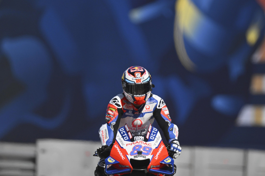 Pebalap tim Pramac Racing Jorge Martin merebut pole position keduanya musim ini di Grand Prix Amerika Serikat pada Sabtu saat Ducati mendominasi lima besar posisi start di grid saat kualifikasi.