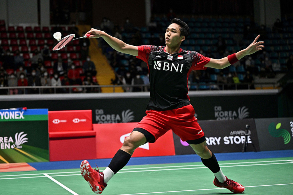 Sementara Jonatan Chirstie yang dua minggu lalu juara Swiss Open 2022, juga harus puas menjadi runner-up.