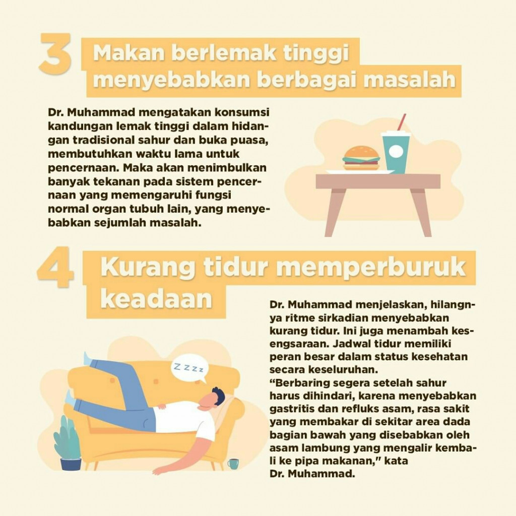 Habis Buka Puasa Malah Lemas! Ini 4 Penyebabnya