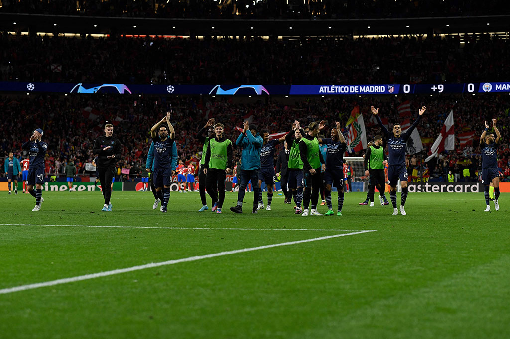 Skor 0-0 menutup pertandingan ini. Manchester City berhak melaju ke babak semifinal dengan agregat 1-0.