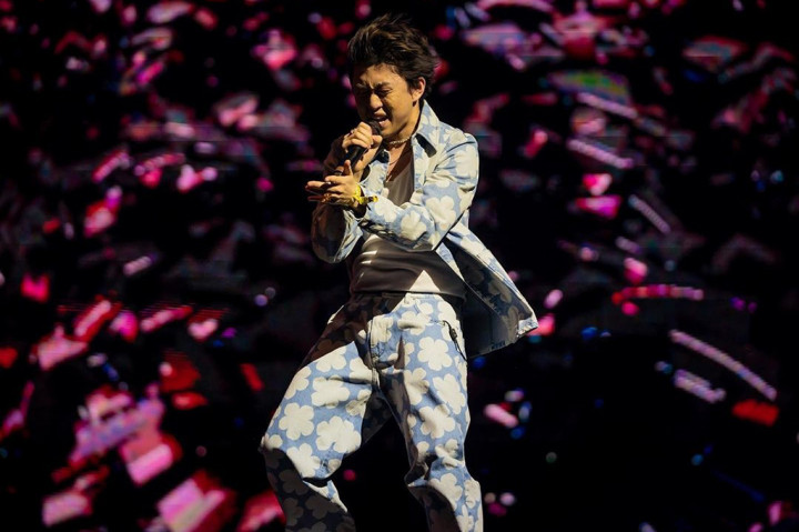 Rich Brian, musisi Indonesia yang kini berkiprah di Amerika Serikat, tampil dalam festival musik Coachella, yang digelar di California, Amerika Serikat.