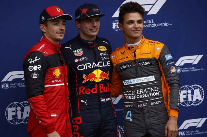 Pemuncak klasemen sementara Charles Leclerc berada di posisi kedua untuk balap sprint sejauh 100km pertama musim ini. Sementara Lando Norris membawa McLaren ke P3 meski mengalami insiden pada akhir sesi.