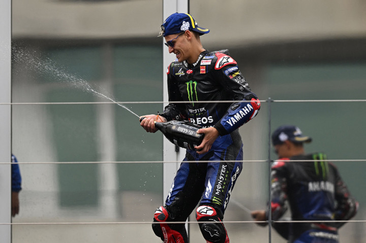 Hasil ini menyudahi puasa kemenangan Quartararo, sejak terakhir kali mencapainya di Silverstone tahun lalu.