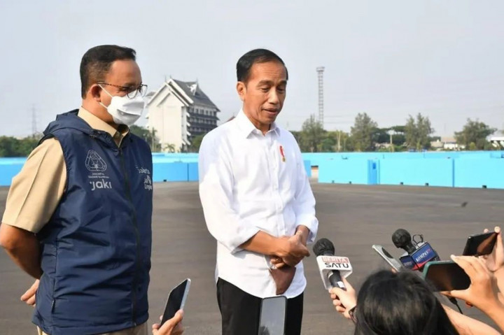 Presiden memastikan Sirkuit Formula E siap untuk digunakan dalam ajang balap mobil listrik pada Juni mendatang. 