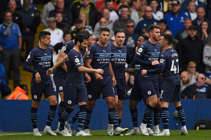 Man City menang meyakinkan berkat empat gol yang masing-masing dicetak Rodri (13'), Nathan Ake (54'), Gabriel Jesus (78'), dan Fernandinho (90+3'). 