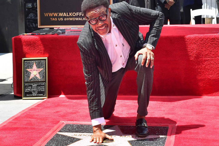 Bintangnya tersebut merupakan yang ke-2.722 sejak Walk of Fame selesai pada tahun 1961.