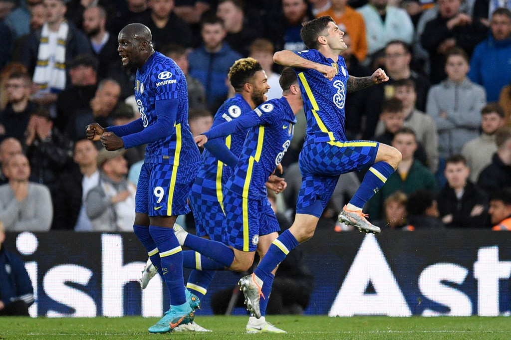 Chelsea akhirnya berhasil menggandakan keunggulan pada menit ke-55 lewat sepakan kaki kiri Christian Pulisic memanfaatkan umpan Mount.