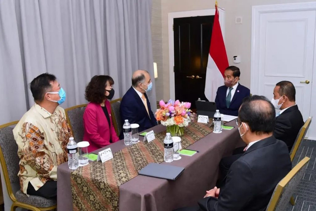 Dalam sambutannya, Presiden menekankan pentingnya implementasi rencana investasi perusahaan asal Amerika Serikat tersebut.