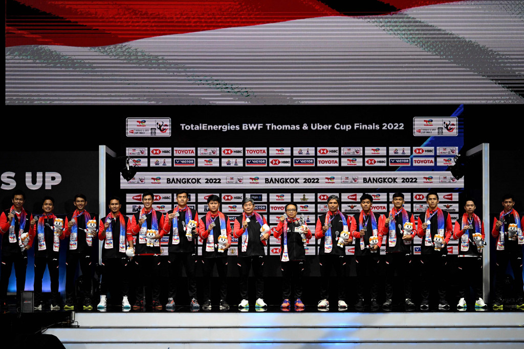 Meski gagal juara, Indonesia tetap menjadi negara dengan gelar juara terbanyak, yaitu 14 kali juara Thomas Cup.