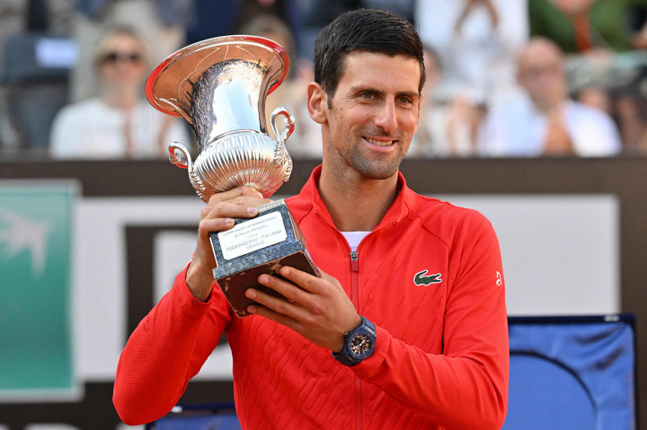Italian Open 2022 juga menjadi kemenangan keenamnya di turnamen yang digelar di kota Roma ini.