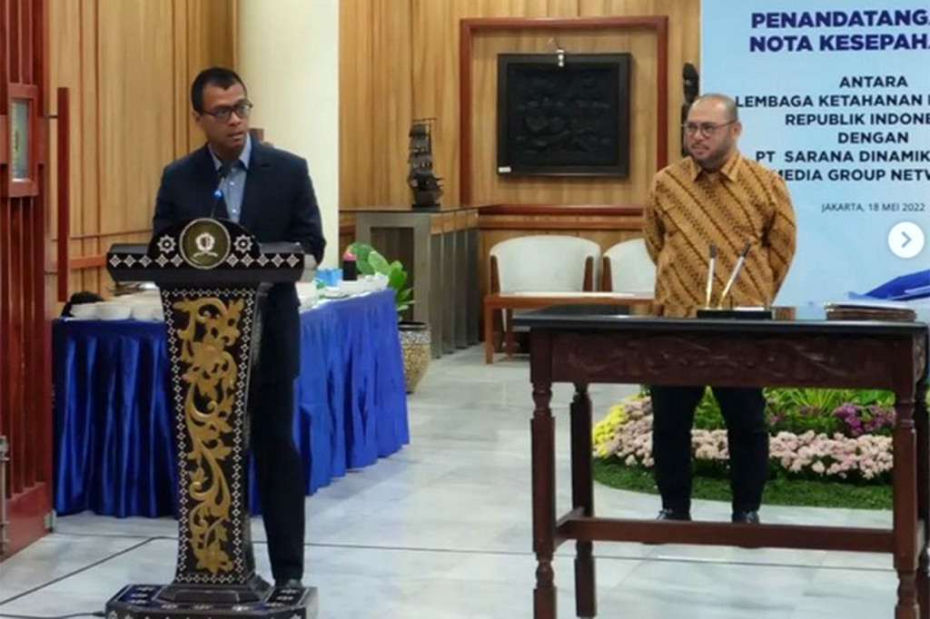 Pada kesempatan tersebut, Gubernur Lemhannas Andi Widjajanto mengatakan fungsi pendidikan kepemimpinan nasional mencakup aspek media dan komunikasi. Sehingga kolaborasi diperlukan untuk mencapai tujuan bersama.