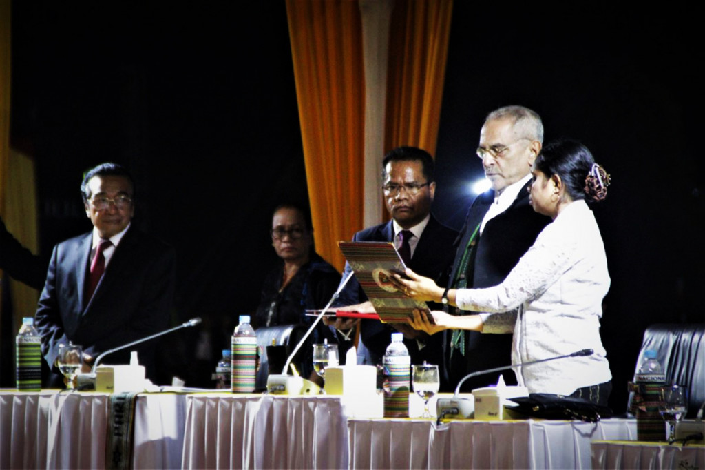 Jose Ramos Horta resmi terpilih kembali dan menjadi Presiden ke-5 Timor Leste setelah Restorasi Kemerdekaan Timor Leste.