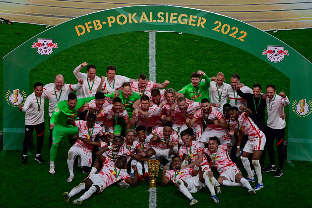 RB Leipzig berhasil menjadi juara DFB-Pokal 2021/2022.