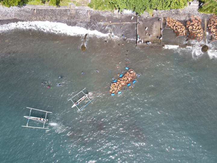 Nantinya  instalasi seni rumah terumbu karang diharapkan mampu menjadi pendorong ekonomi dan pariwisata di pulau dewata pasca pandemi covid-19.