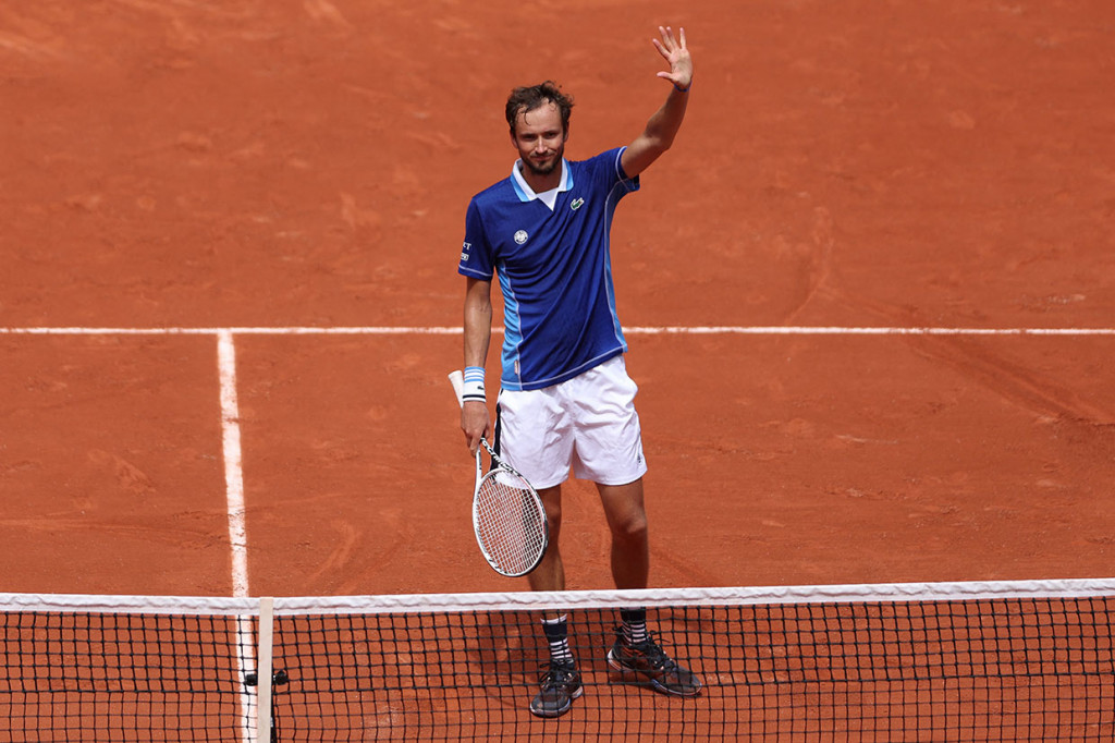 Dia selanjutnya akan bertemu unggulan ke-28 Miomir Kecmanovic dari Serbia.