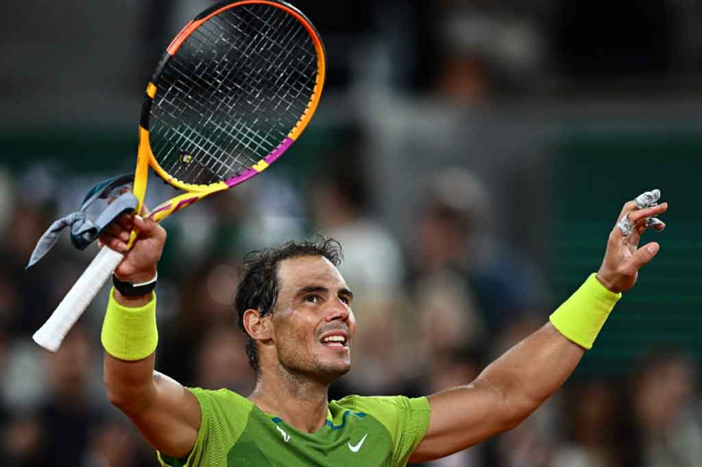 Juara turnamen besar 21 kali itu selanjutnya akan berhadapan dengan unggulan kesembilan asal Kanada Felix Auger-Aliassime untuk memperebutkan satu tempat di perempat final.