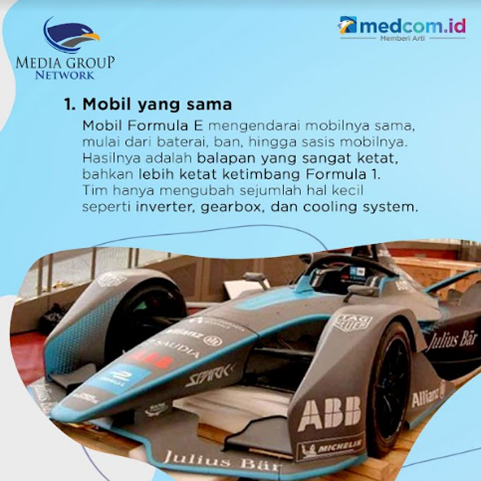 Data dan Fakta Menarik Formula E