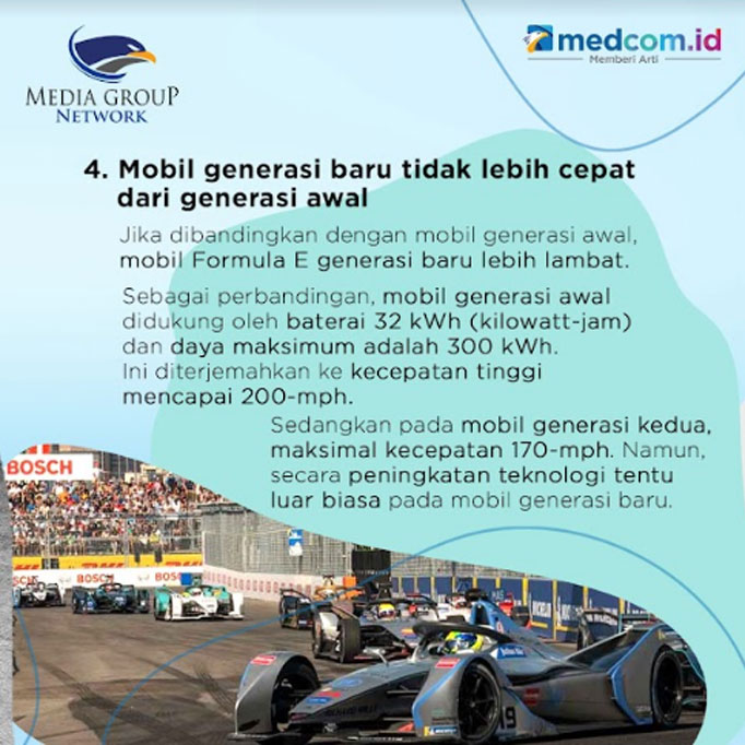 Data dan Fakta Menarik Formula E