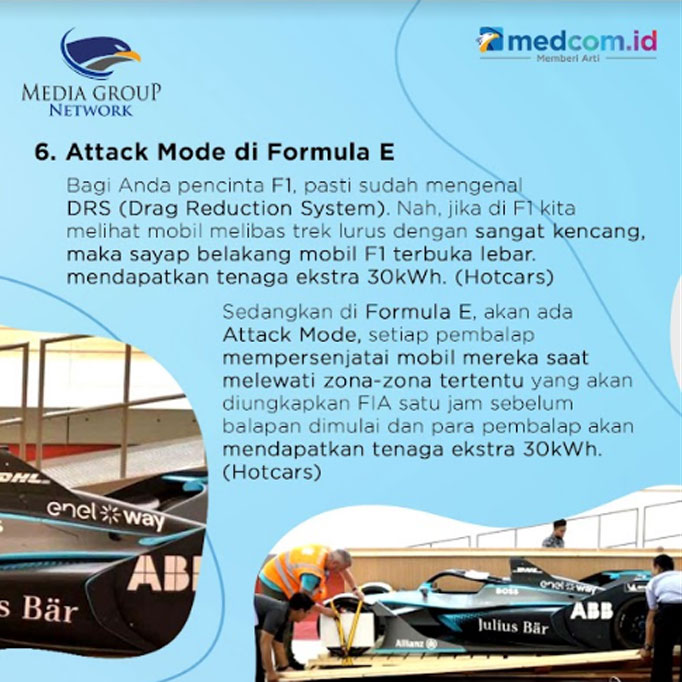 Data dan Fakta Menarik Formula E