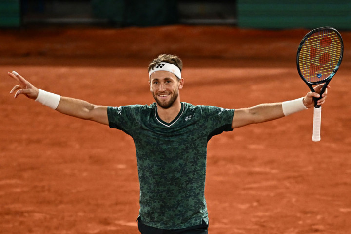 Ruud melaju ke final French Open lewat kemenangan atas Marin Cilic di semifinal Roland Garros, Jumat, 3 Juni 2022 malam waktu Paris.
