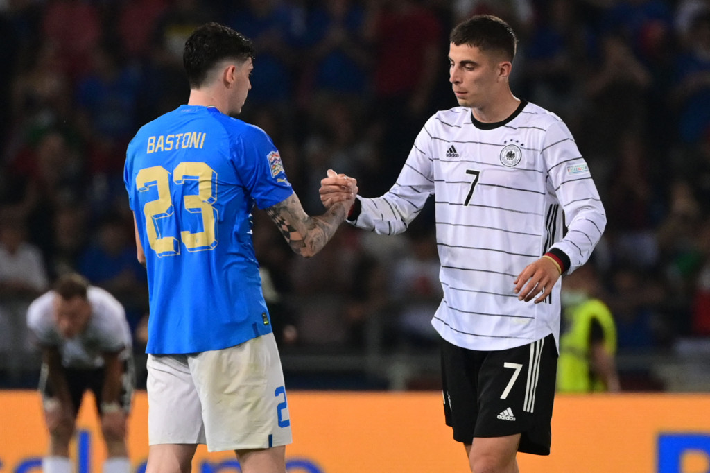 Inggris akan menjadi lawan mereka berikutnya dalam Nations League pada Selasa, sedangkan Italia akan ditantang Hungaria.