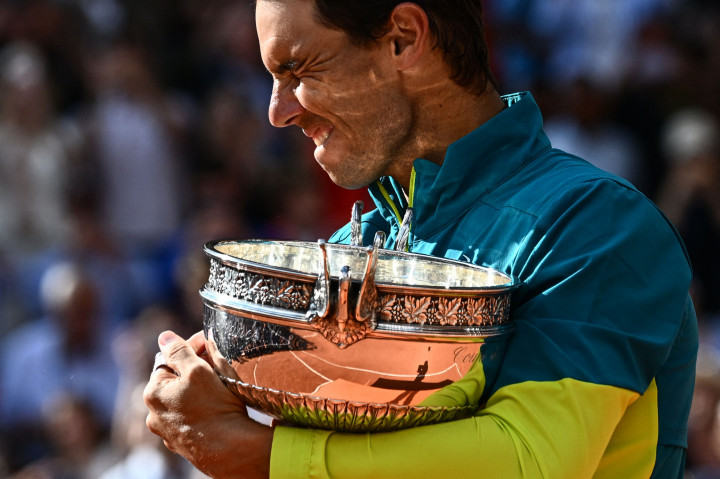 Saat ini, Nadal sudah 22 kali memenangi event paling bergengsi di dunia tenis tersebut.