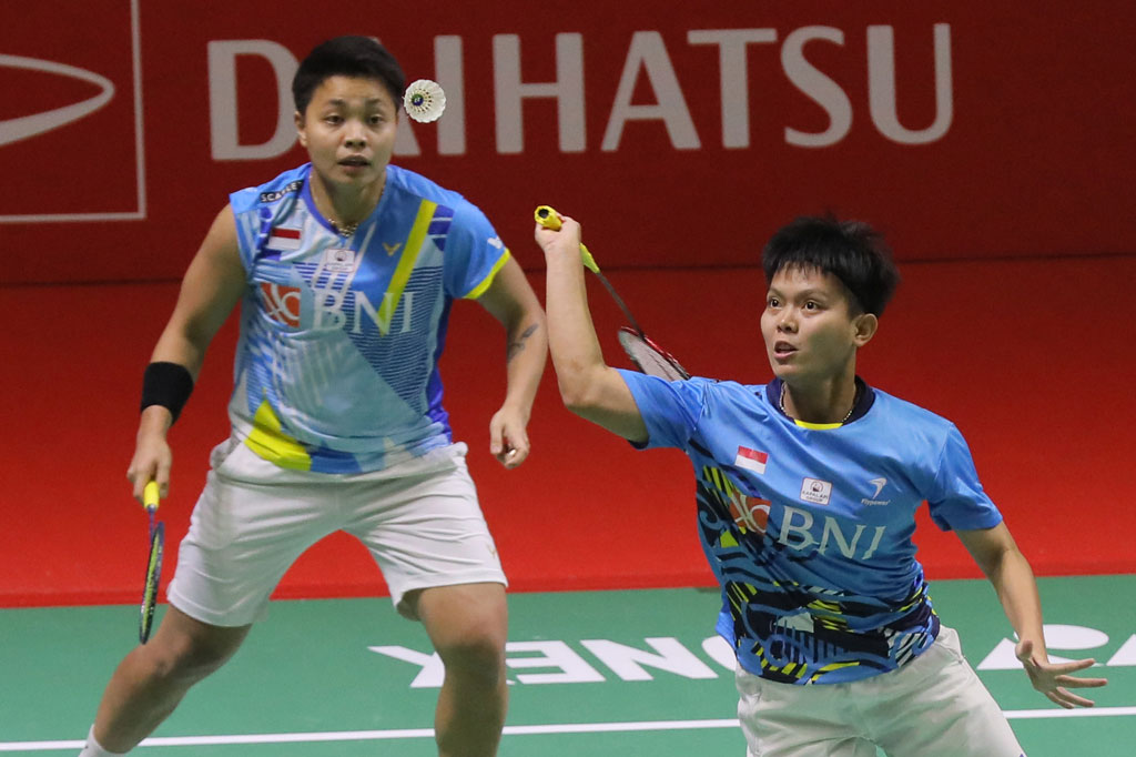 Di babak kedua, Apriyani/Fadia akan menghadapi wakil Malaysia Vivian Hoo/Lim Chiew Sien.