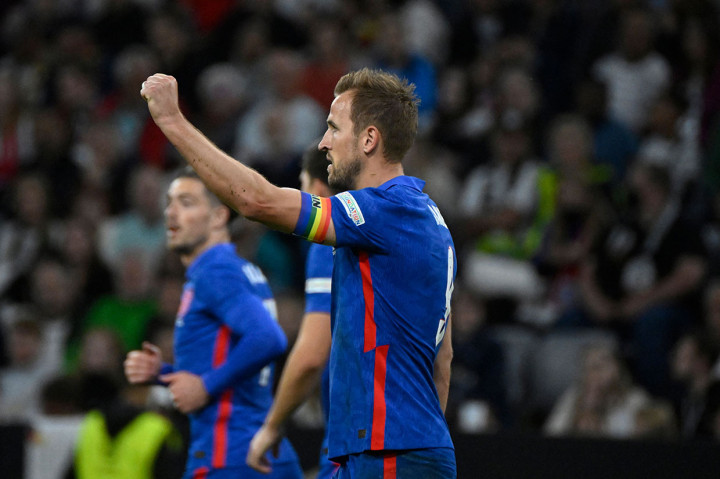 Kapten Inggris Harry Kane mencetak gol internasional ke-50 untuk memaksa hasil imbang 1-1 melawan Jerman pada laga UEFA Nations League di Munich, Rabu, 8 Juni 2022 dini hari WIB.