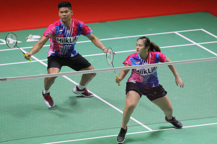 Perjuangan Praveen/Melati untuk mengalahkan pasangan India kali ini tidak mudah. Mereka harus bejuang selama 57 menit setelah dipaksa wakil India bermain sampai rubber game dengan skor 21-14, 16-21, dan 21-12. 