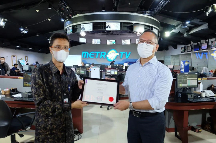 Metro TV kembali mendapatkan penghargaan Media Televisi Terbaik Adam Malik Awards 2022 yang diselenggarakan oleh Kementerian Luar Negeri RI (Kemenlu).