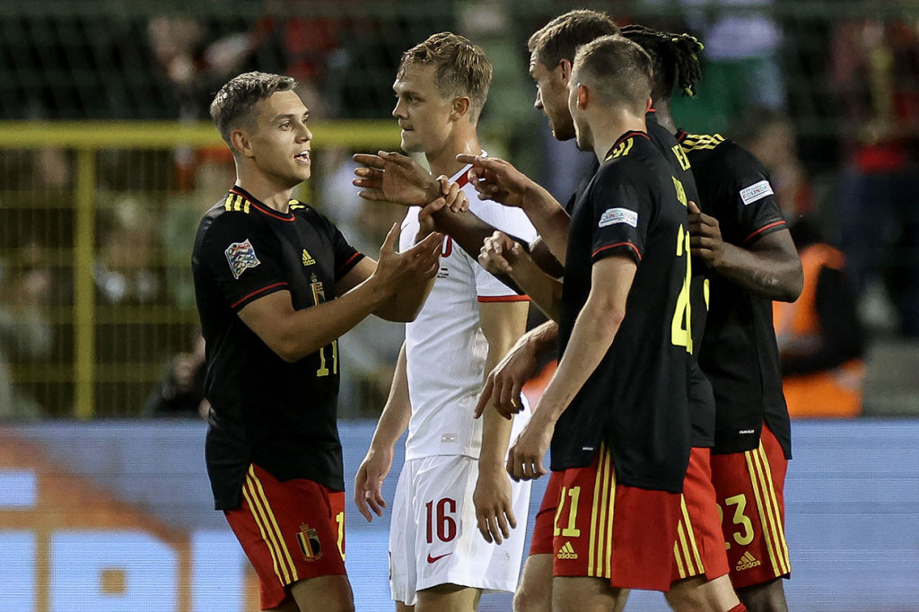 Skor 6-1 untuk kemenangan tuan rumah bertahan hingga laga usai. Berkat kemenangan ini, Belgia untuk sementara menduduki peringkat kedua klasemen sementara Grup A4 dengan raihan tiga poin, unggul selisih gol dari Polandia yang menempati posisi ketiga dengan torehan poin sama.