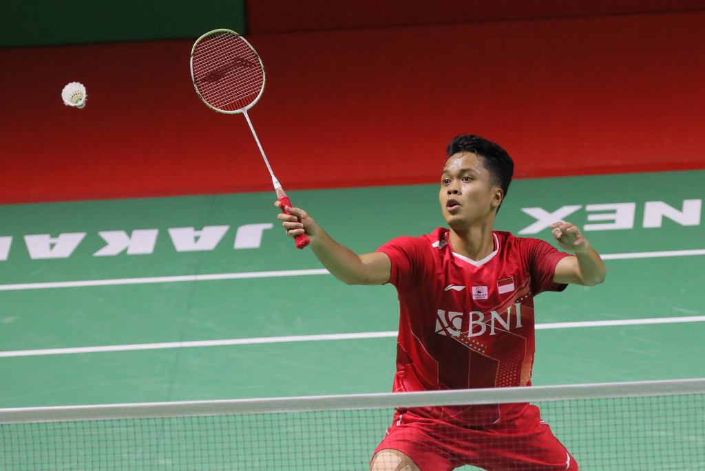 Tunggal putra Anthony Sinisuka Ginting menambah daftar wakil Merah Putih yang lolos ke perempat final Indonesia Masters 2022.