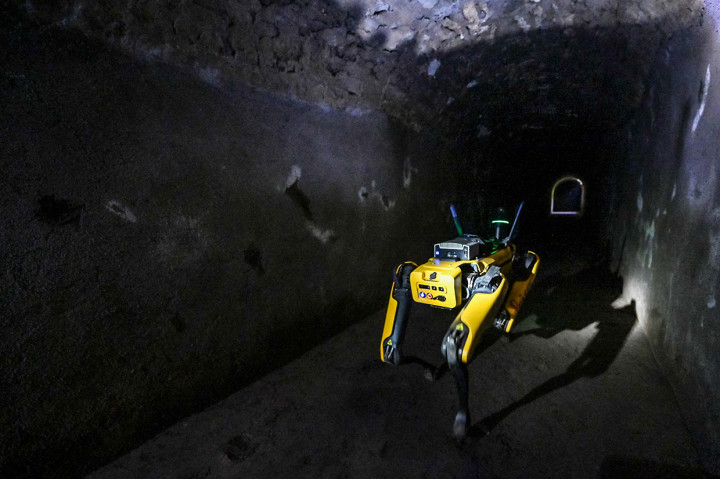 Robot anjing berkaki empat bernama Spot telah ditempatkan di Pompeii, Naples, Italia, untuk mengumpulkan data tentang masalah struktural dan keamanan di reruntuhan kuno tersebut.