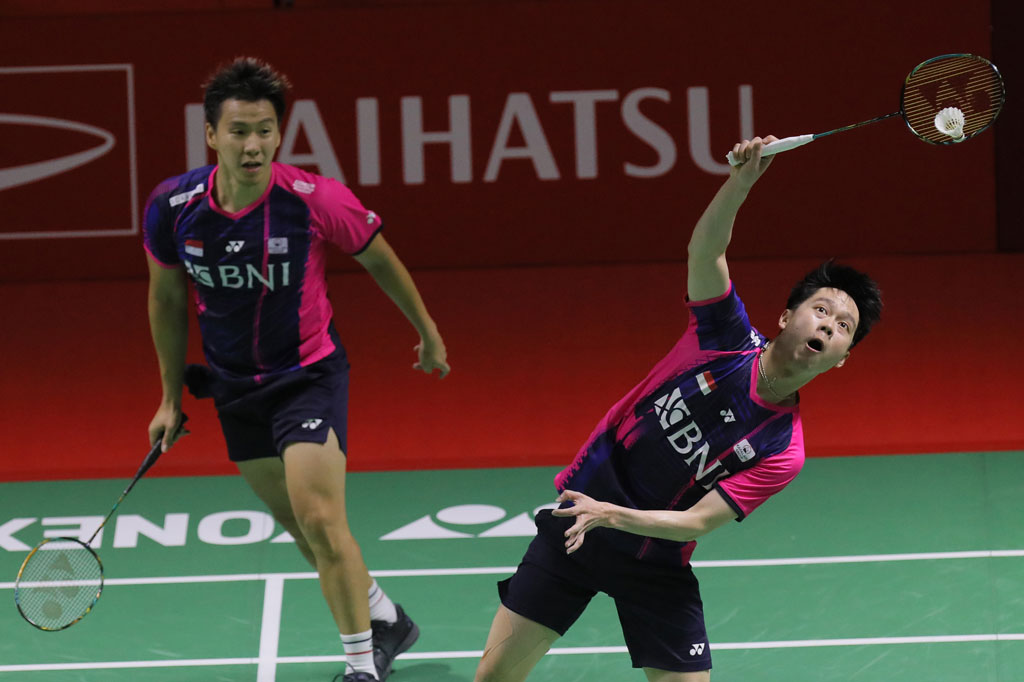 Di babak empat besar turnamen level BWF Super 500 ini, Minions akan bertemu pasangan asal Tiongkok, Liang Wei Keng/Wang Chang, yang hadir di Istora Senayan sebagai peserta kualifikasi.