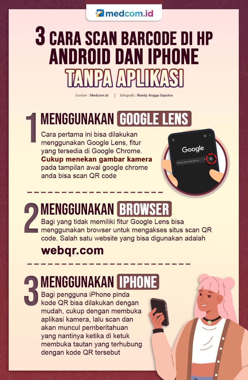 3 Cara Scan Barcode di HP Android dan iPhone Tanpa Aplikasi