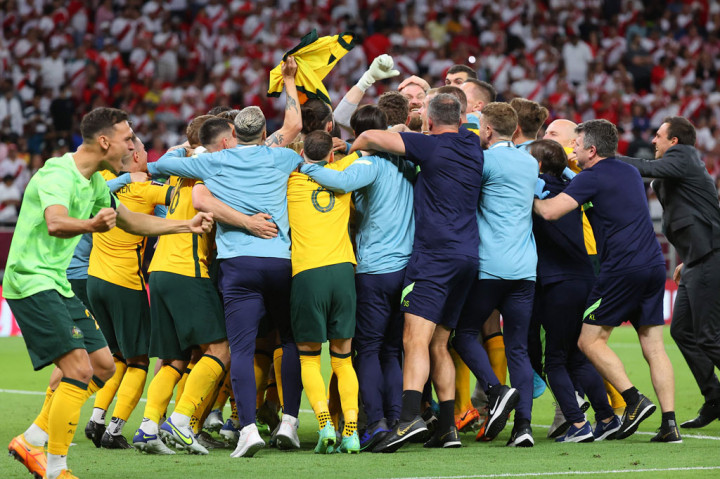 Australia selanjutnya akan bergabung di Grup D Piala Dunia bersama juara bertahan Prancis, Denmark, dan Tunisia. Putaran final berlangsung dari 21 November sampai 18 Desember.