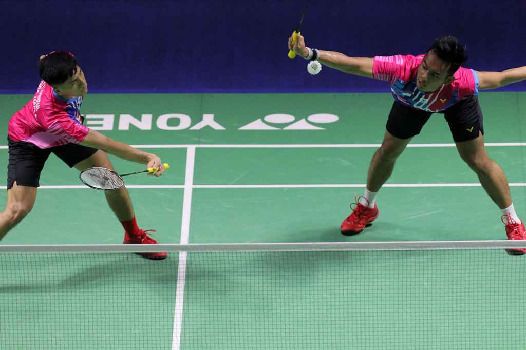 Di babak selanjutnya mereka menunggu pemenang pertandingan antara Supak Jomkoh/Kittinupong Kedren dari Thailand melawan Lee Yang/Wang Chi-Lin dari Taiwan.