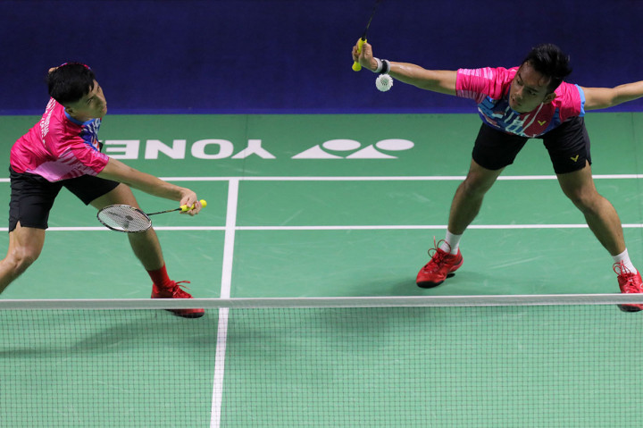 Di babak selanjutnya mereka menunggu pemenang pertandingan antara Supak Jomkoh/Kittinupong Kedren dari Thailand melawan Lee Yang/Wang Chi-Lin dari Taiwan.