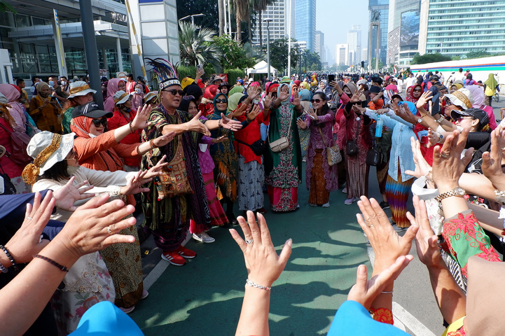 Mereka terlihat bersemangat untuk mengikuti kegiatan ini.
