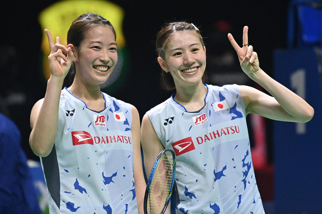 Nami/Chiharu membutuhkan waktu 75 menit untuk menaklukkan Yuki/Sayaka pada laga puncak nomor ganda putri Indonesia Open 2022.