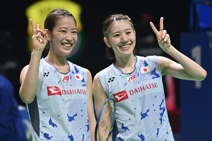 Nami/Chiharu membutuhkan waktu 75 menit untuk menaklukkan Yuki/Sayaka pada laga puncak nomor ganda putri Indonesia Open 2022.