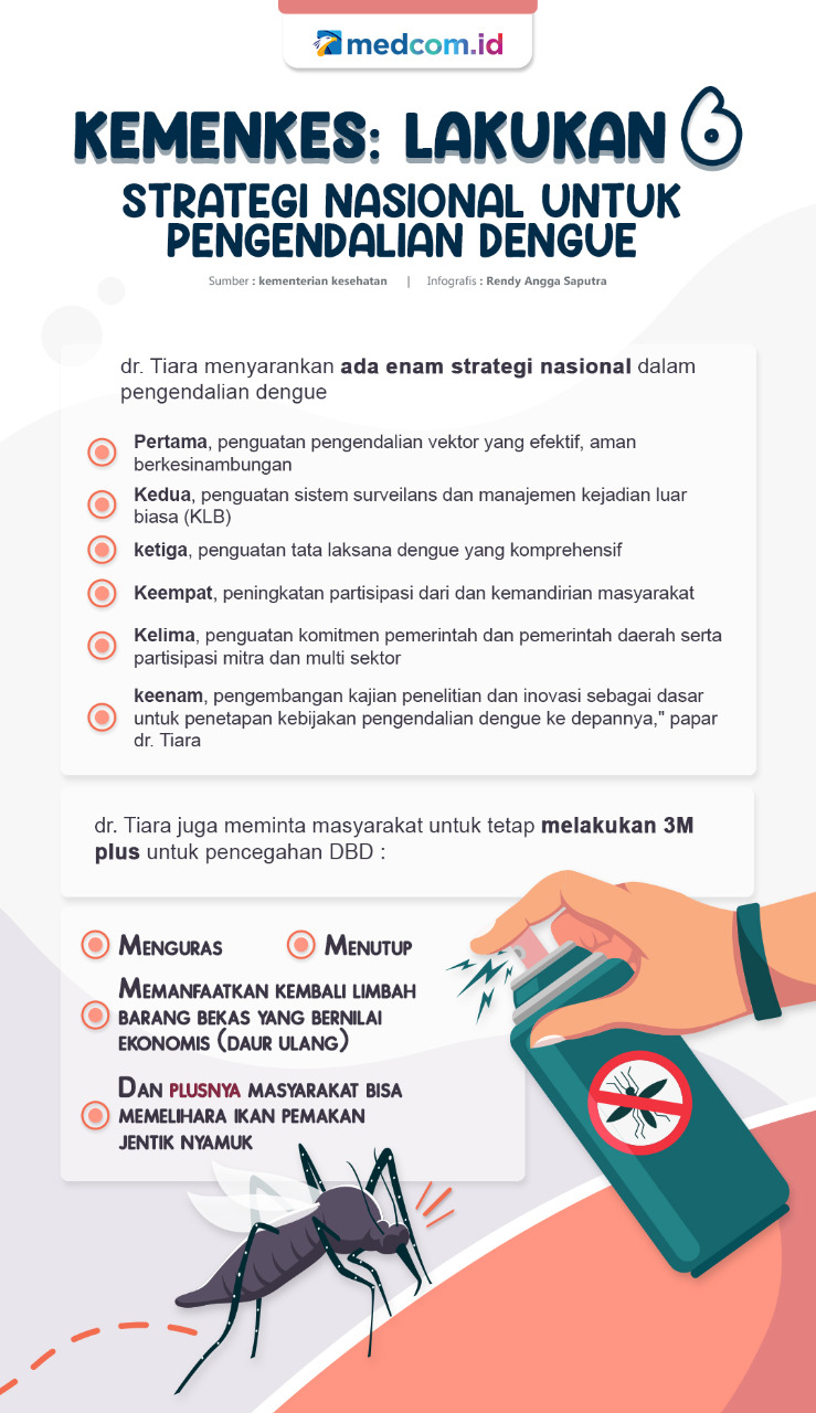 Kemenkes: Lakukan 6 Strategi Nasional untuk Pengendalian Dengue