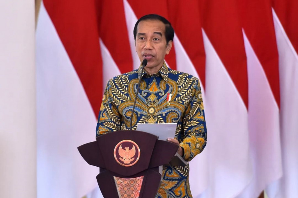 Dalam sambutannya, presiden menyampaikan rasa syukurnya karena di tengah situasi yang berat akibat pandemi Covid-19 pemerintah dapat memperoleh opini Wajar Tanpa Pengecualian (WTP) dari BPK untuk Laporan Keuangan Pemerintah Pusat (LKPP) Tahun 2021.