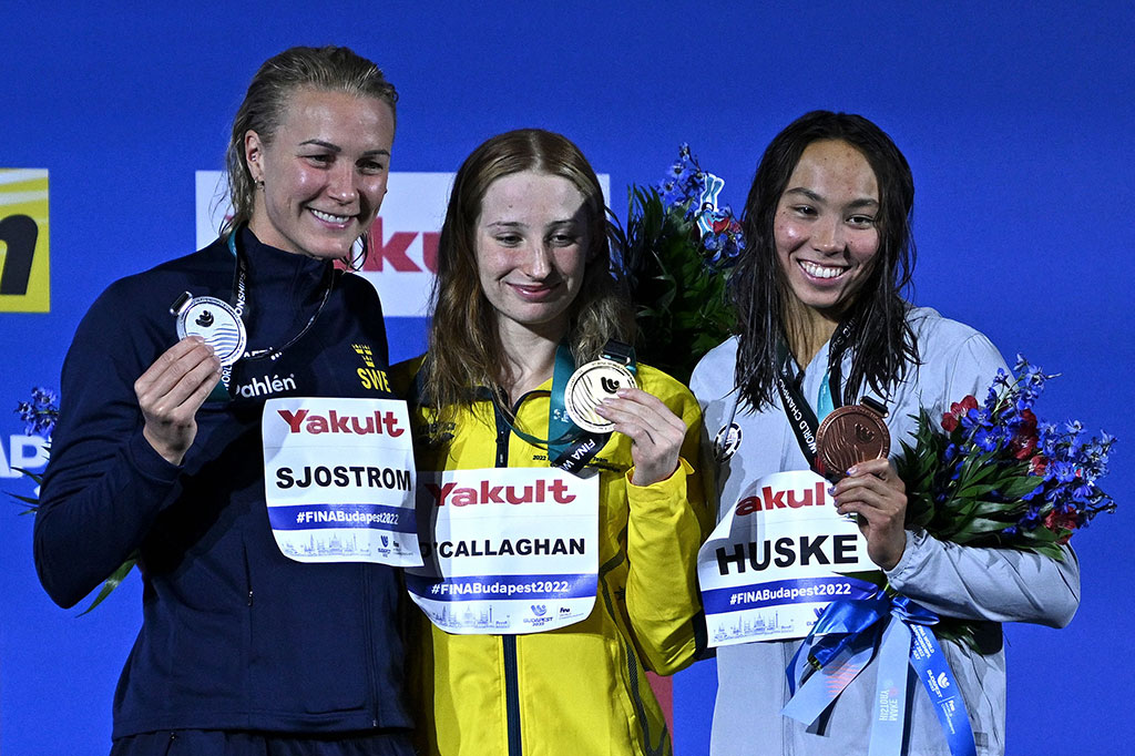 O'Callaghan meraih medali emas setelah mengalahkan favorit dan pemegang rekor dunia Sarah Sjoestroem dari Swedia yang harus puas dengan medali perak. Sedangkan perenang Amerika Torri Huske menempati urutan ketiga dengan perunggu.